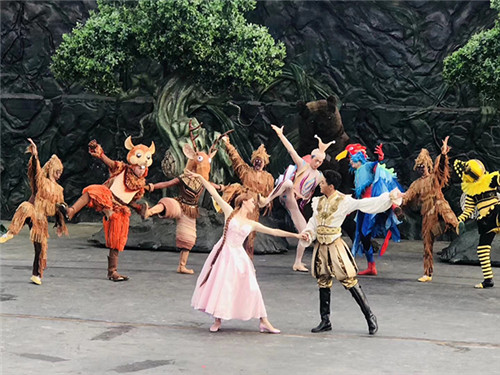 《魔法公主》實景演出現(xiàn)場拍攝