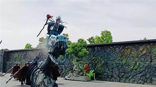 《魔法公主》實景演出現(xiàn)場拍攝